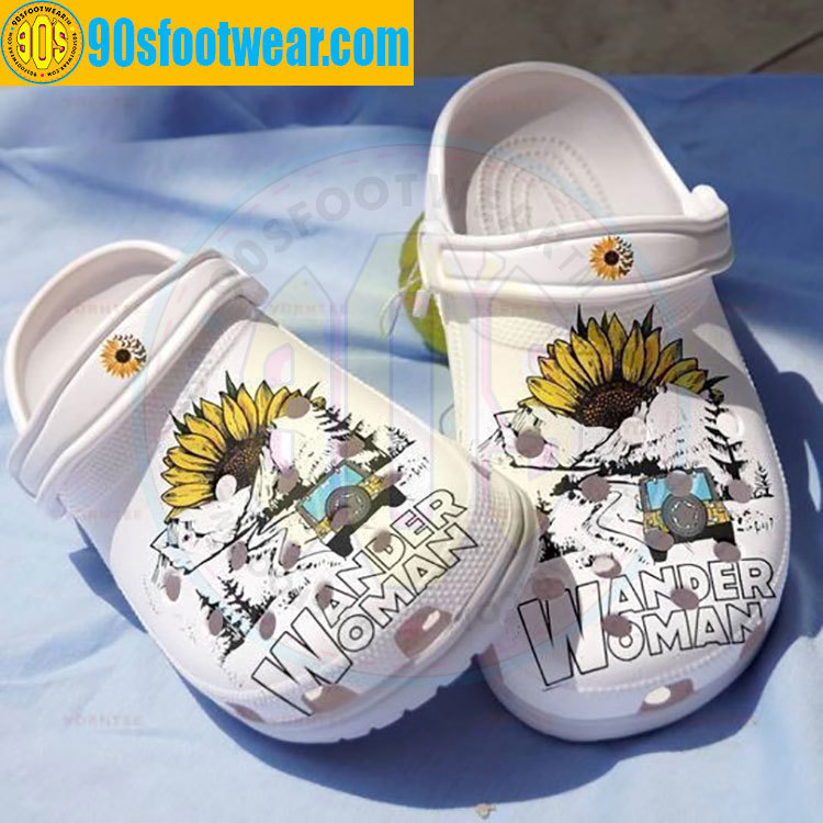 Crocs outfit - crocs with sunflowers – sunflowers with wander camping custom classic clog - 427 Crocs Outfit