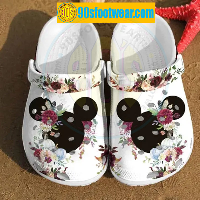 Crocs outfit - disney halloween crocs mickey ears floral classic clog - 602 Crocs Outfit