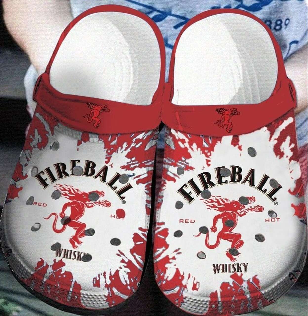 Crocs outfit - fireball cinnamon whisky wine crocs crocband clogs - 695 Crocs Outfit