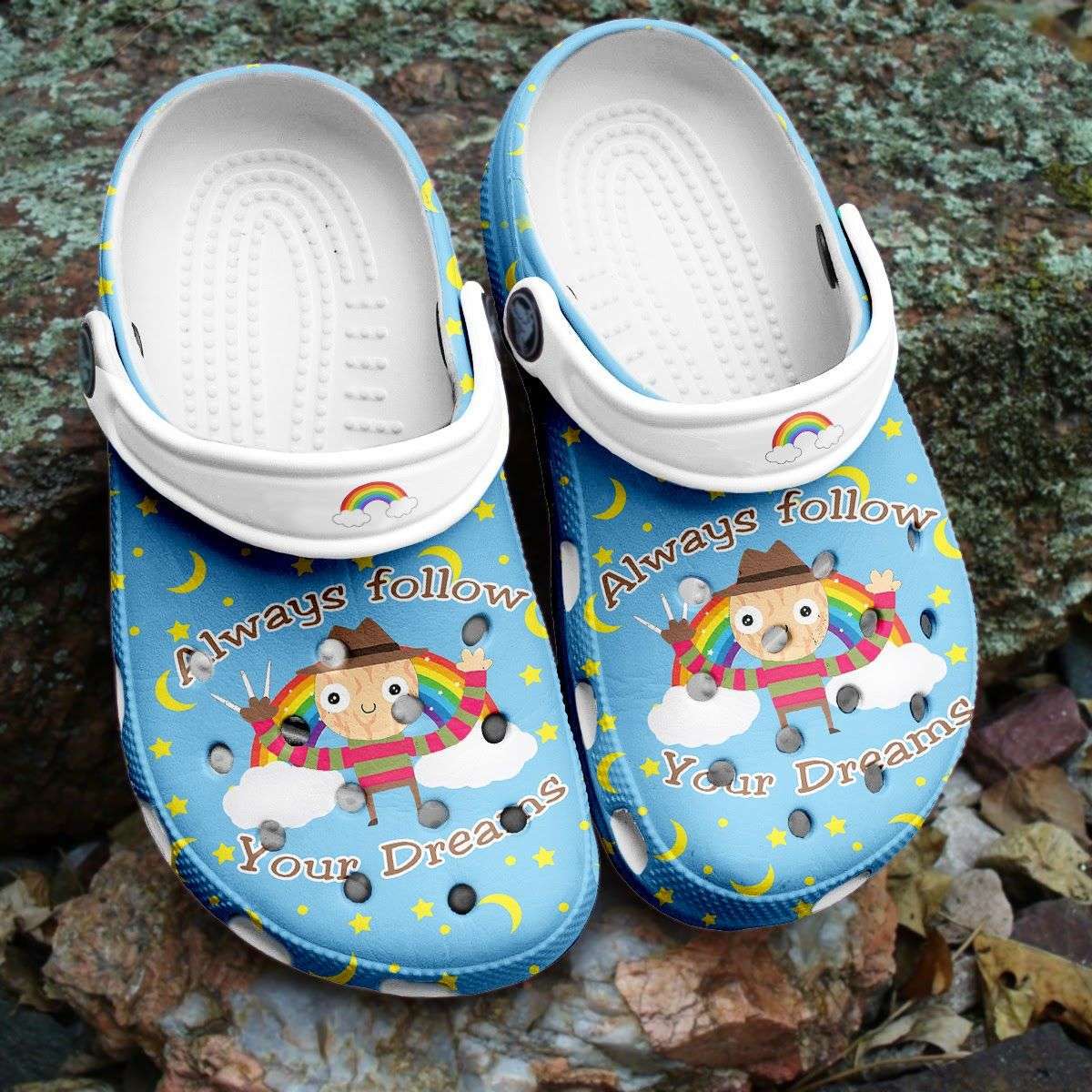 Crocs outfit - halloween always follow your dreams freddy krueger crocs crocband clogs - 816 Crocs Outfit