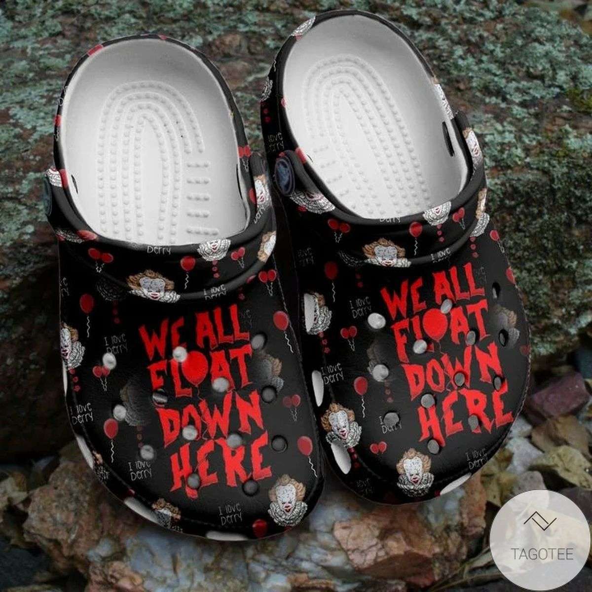 Crocs outfit - halloween it pennywise we all float down here horror movie character crocs crocband clogs - 1054 Crocs Outfit