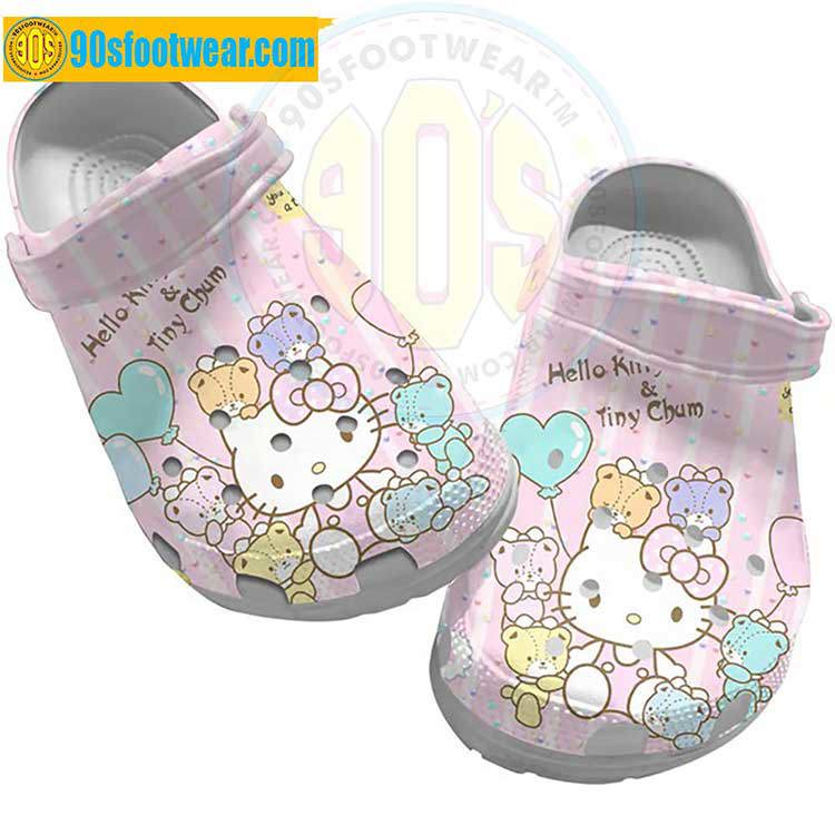 Crocs outfit - hello kitty crocs – hello kitty and tiny chun pattern crocband clog shoes - 1200 Crocs Outfit