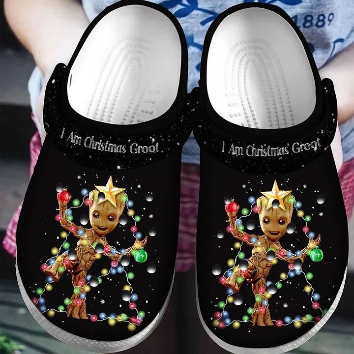 Crocs outfit - i am christmas groot christmas lights crocs crocband clog shoes for men women - 1276 Crocs Outfit
