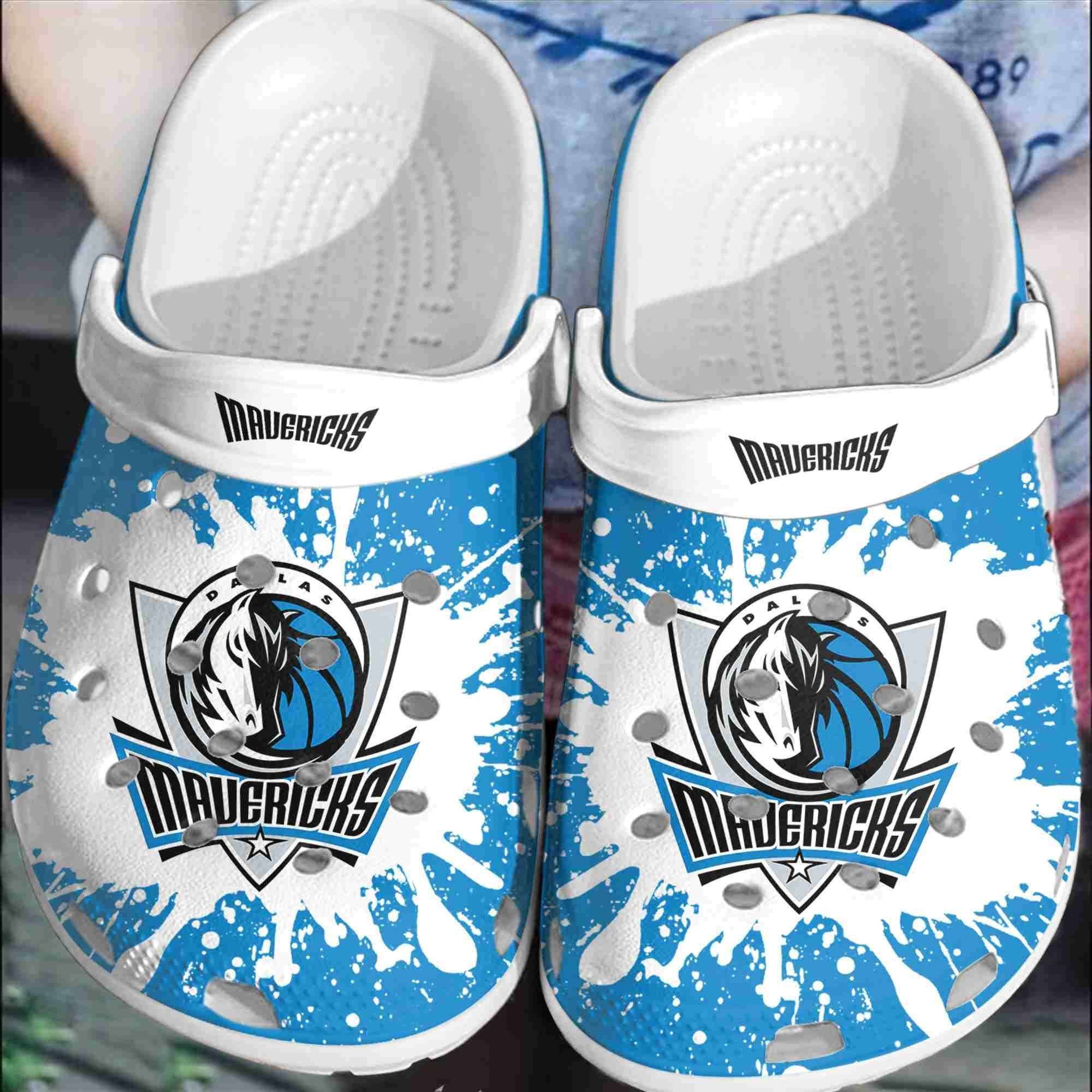 Crocs outfit - mavericks basketball crocs crocband clogs - 1403 Crocs Outfit