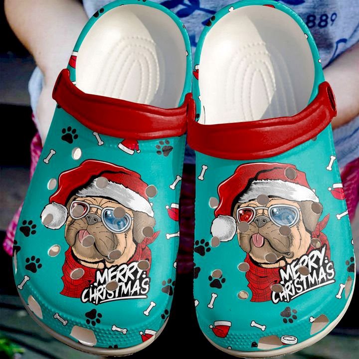 Crocs outfit - pug merry christmas crocs crocband clog shoes for men women - 1948 Crocs Outfit