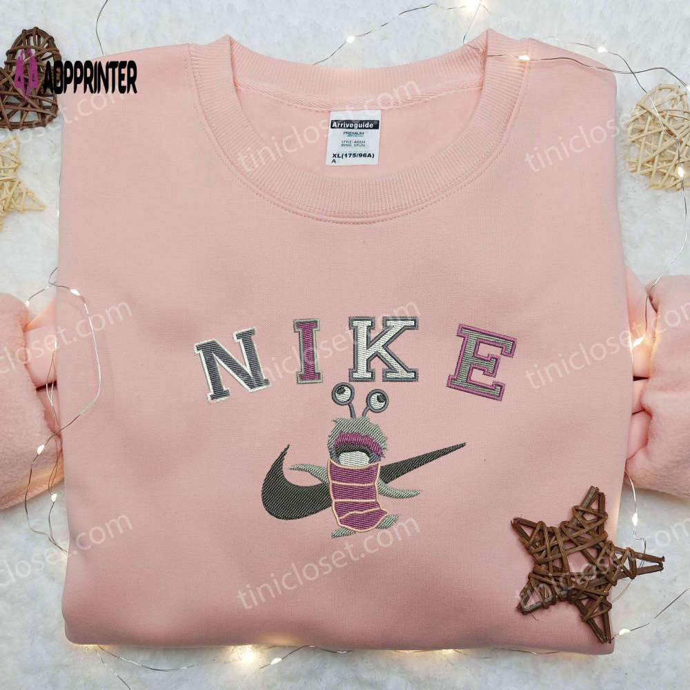 Custom nike embroidered shirt boo crochet x monster inc unique & stylish Embroidered Shirt
