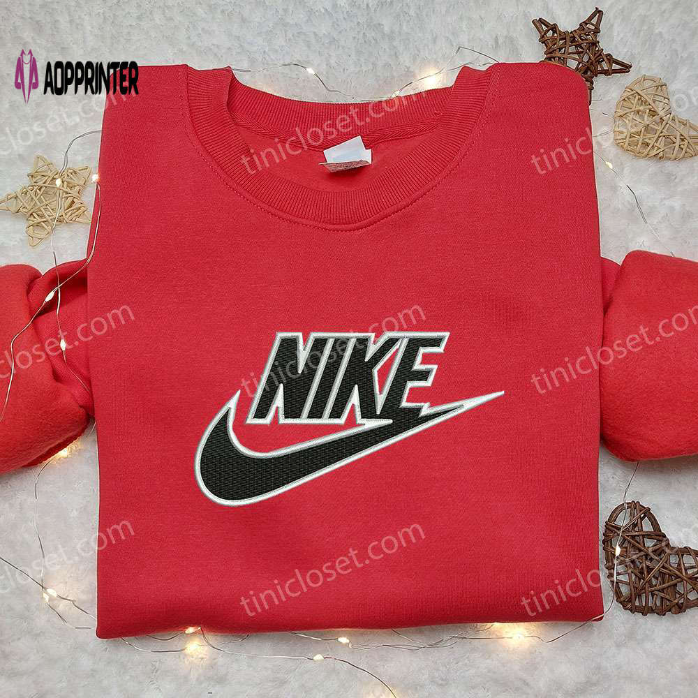 Custom nike embroidered shirt: fill x nike gift for daughter – stylish & personalized Embroidered Shirt