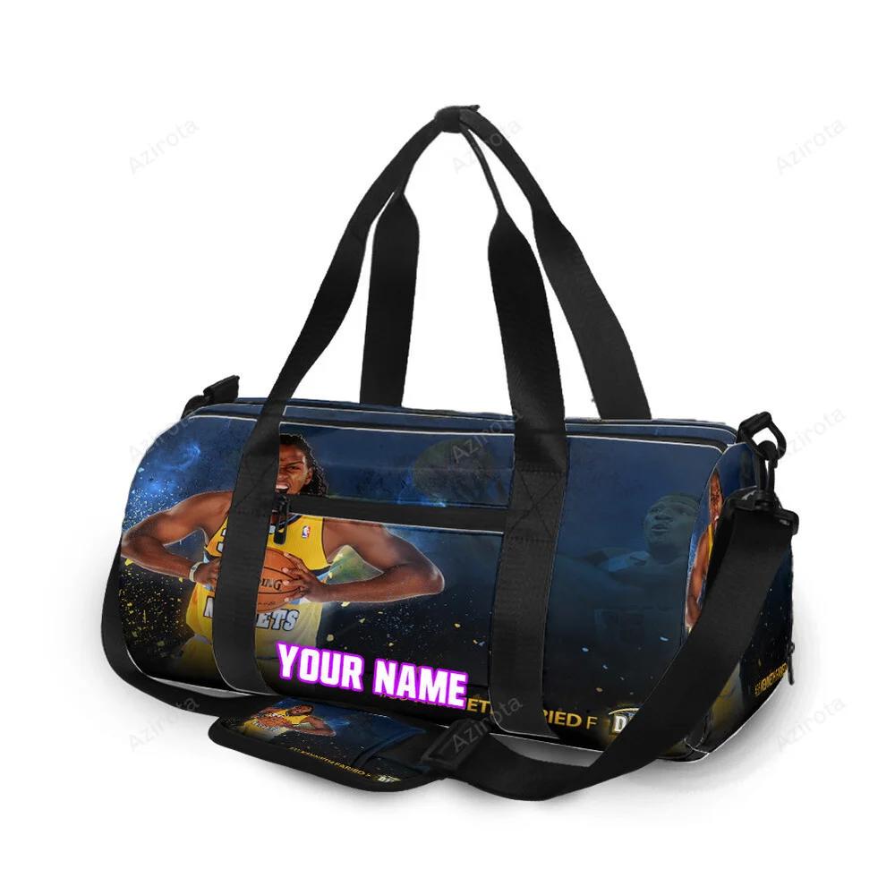 Denver nuggets kenneth faried1 personalized name travel bag gym bag 327 Travel Bag