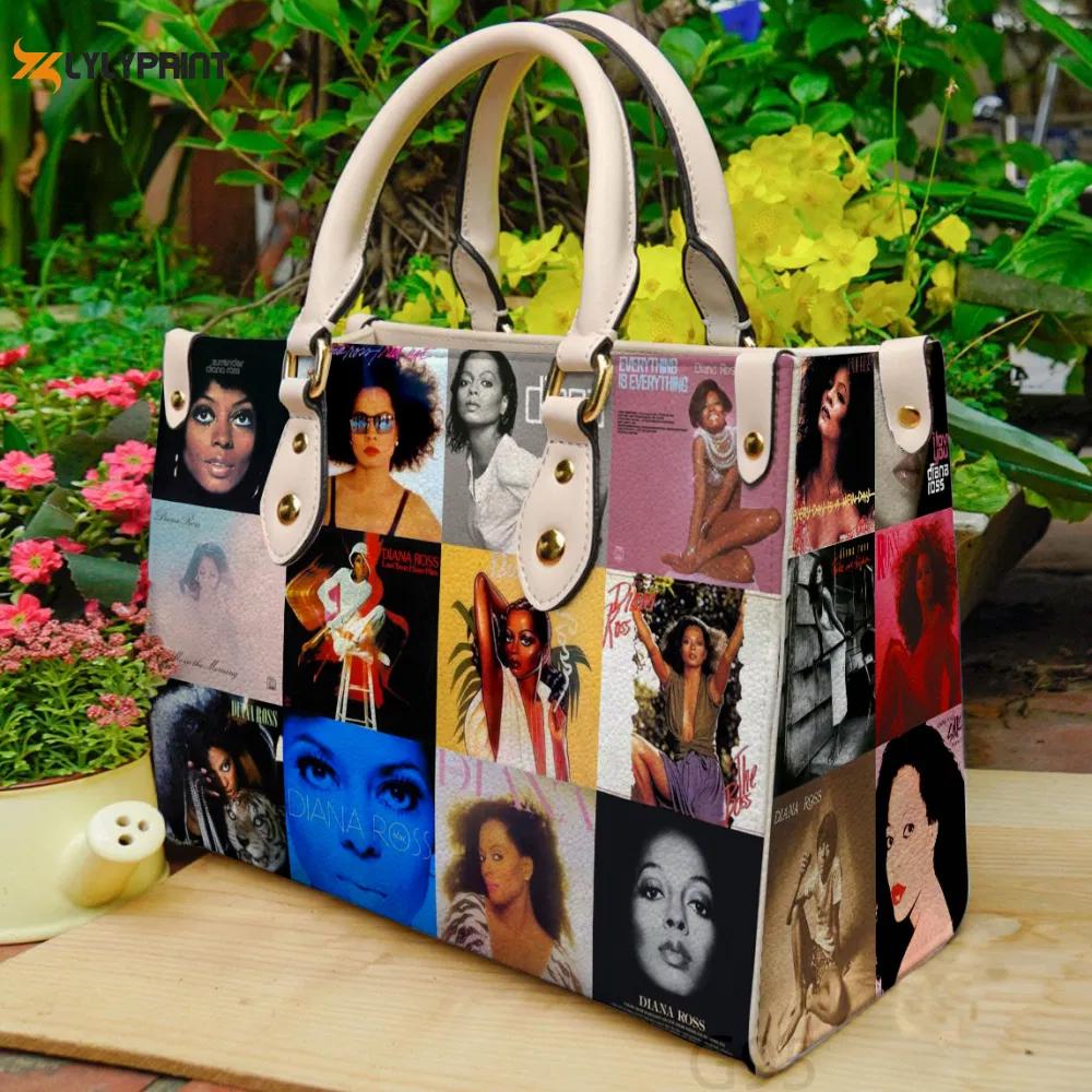 Diana ross leather bag for women gift 787 Women Leather Hand Bag