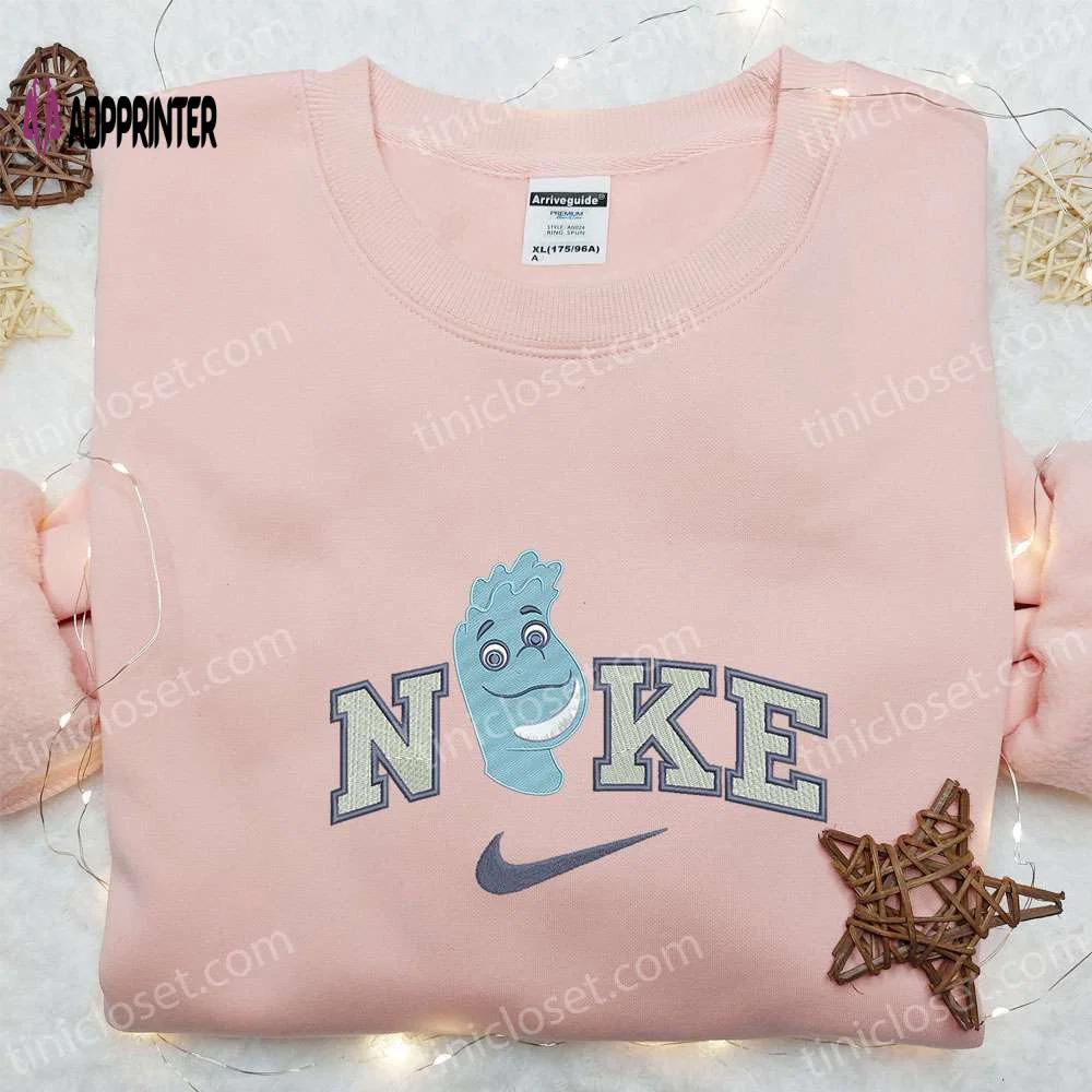 Disney embroidered shirt nike inspired t-shirt wade ripple elemental sweatshirt Embroidered Shirt