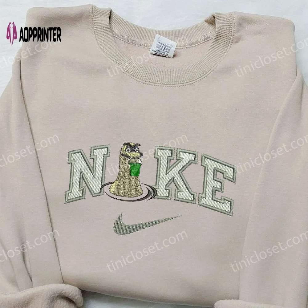Embroidered fluke x nike & finding dory shirts customize your own nike shirt Embroidered Shirt