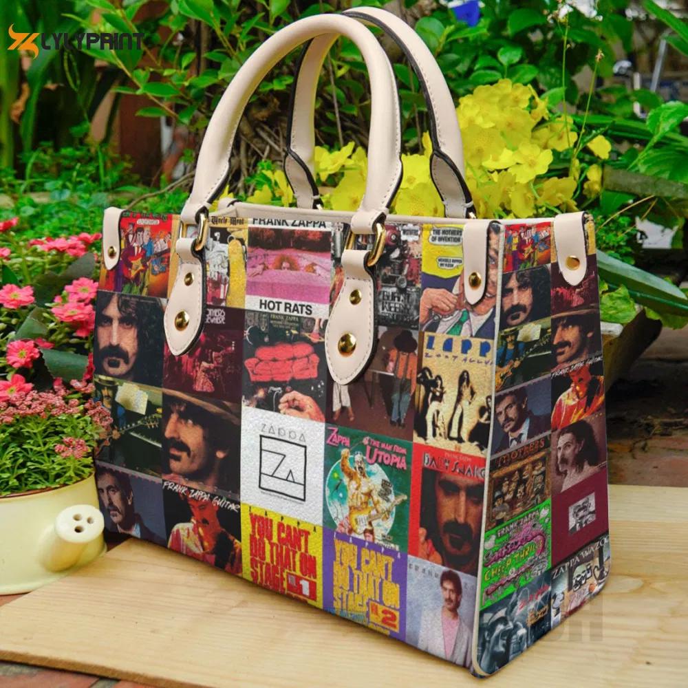 Frank zappa leather bag for women gift 1511 Women Leather Hand Bag