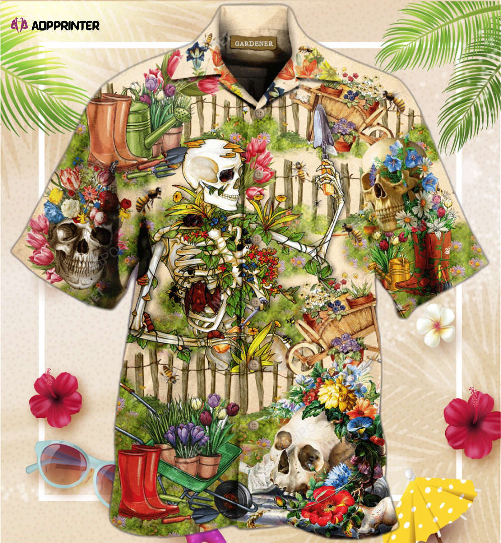 Gardening saved me from being a pornstar now i’m just a gardener hawaiian shirt, gift for men and women Hawaii Shirt