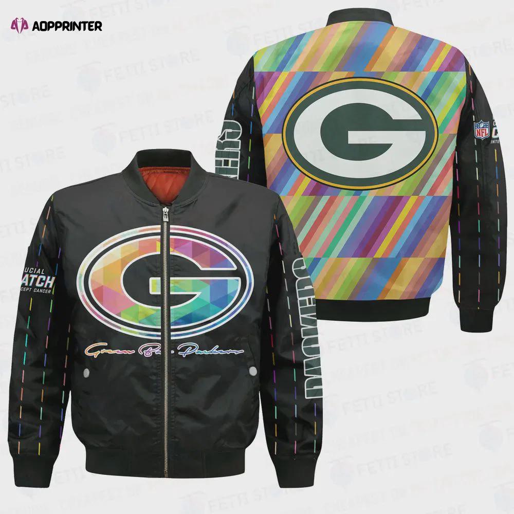 Green bay packers – national football league aop bomber jacket v2 Bomber Jacket