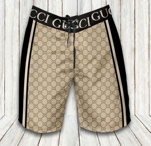 Gucci luxury brand premium fashion logo shorts for men luxury summer outfit trending 2023 56 Shorts For Ment
