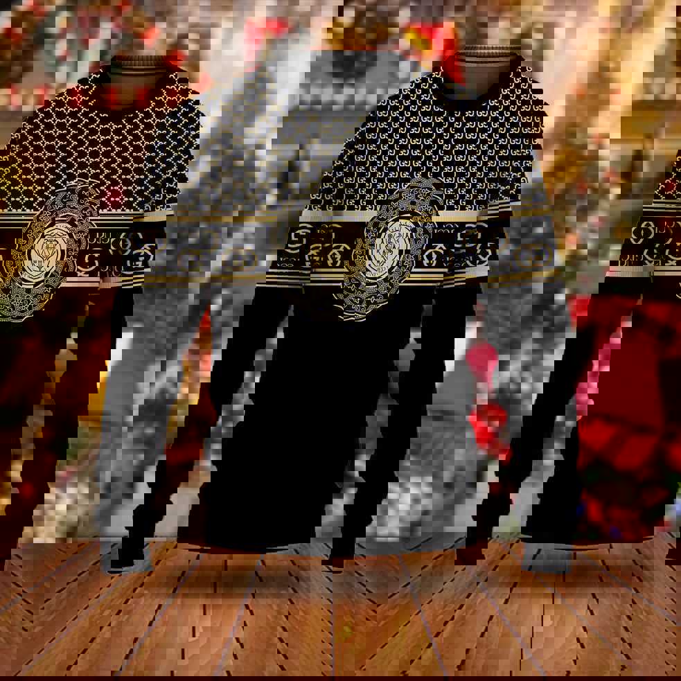 Gucci luxury ugly christmas sweater  hot 2024 style 418 Christmas Ugly Sweater