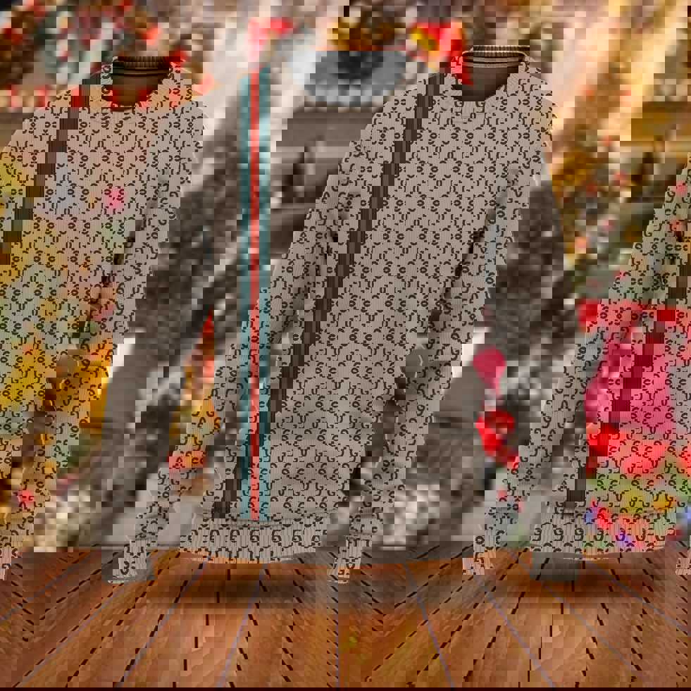 Gucci luxury ugly christmas sweater ucs1016 Christmas Ugly Sweater