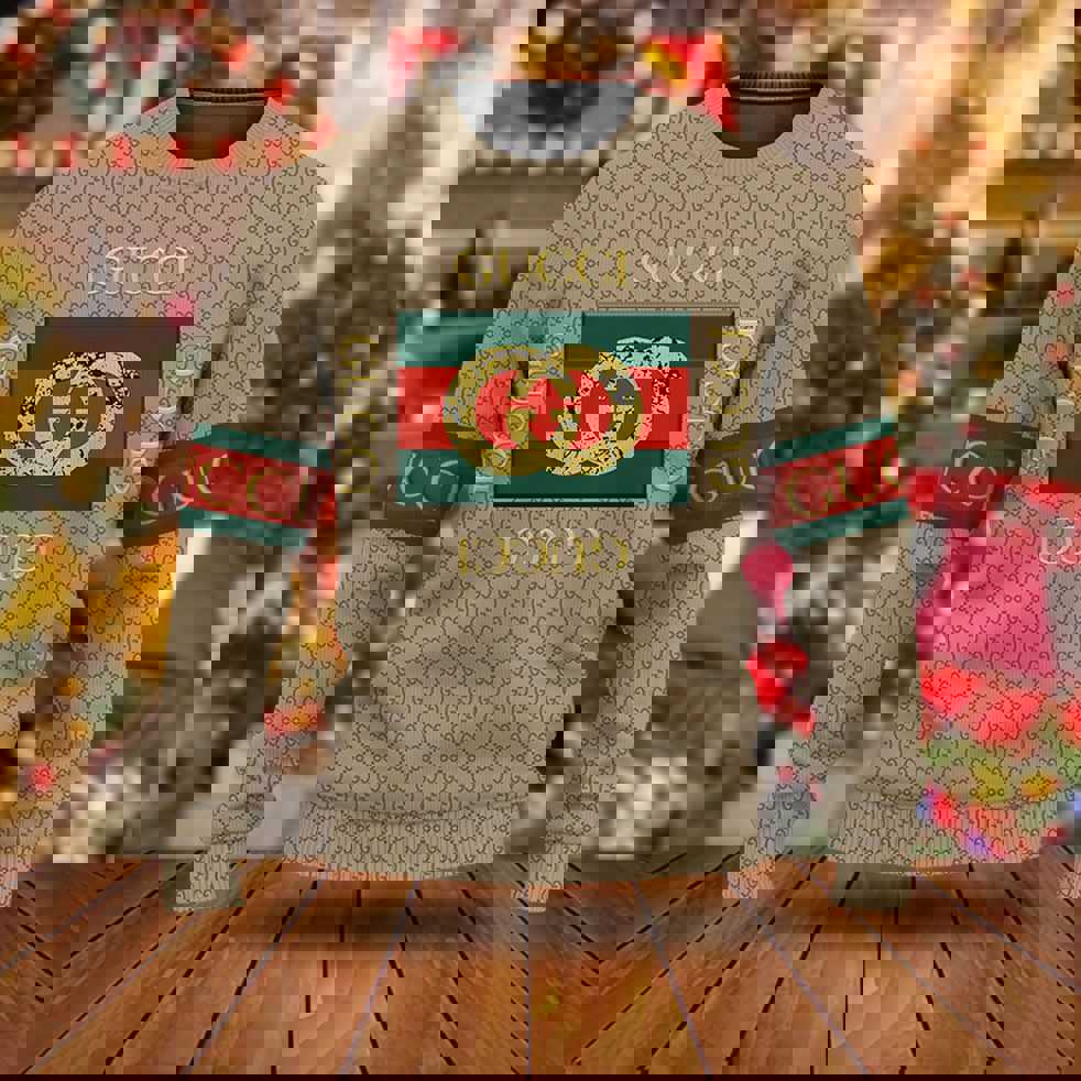 Gucci luxury ugly christmas sweater ucs1021 Christmas Ugly Sweater