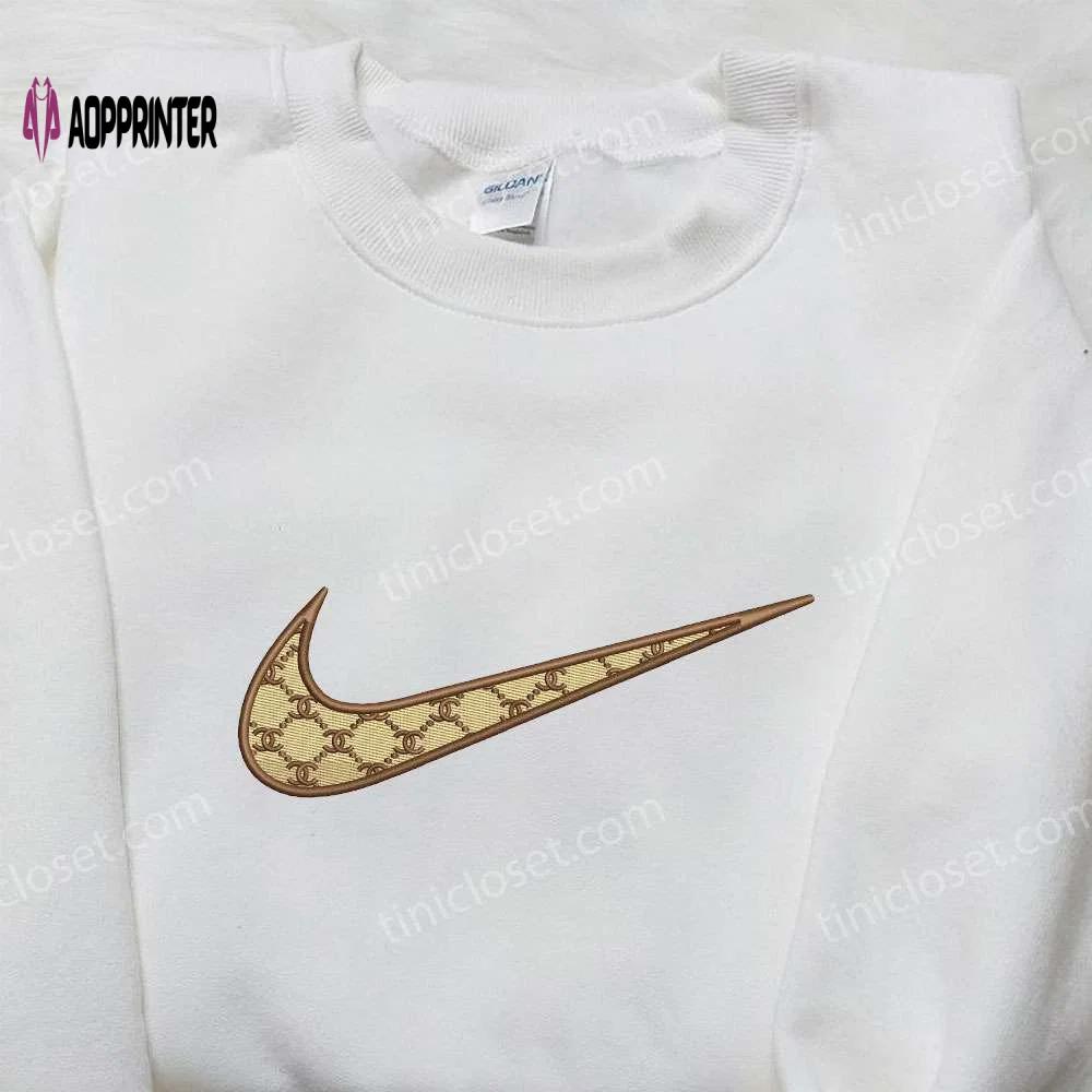 Gucci x nike embroidered sweatshirt – best nike inspired birthday gift ideas Embroidered Shirt