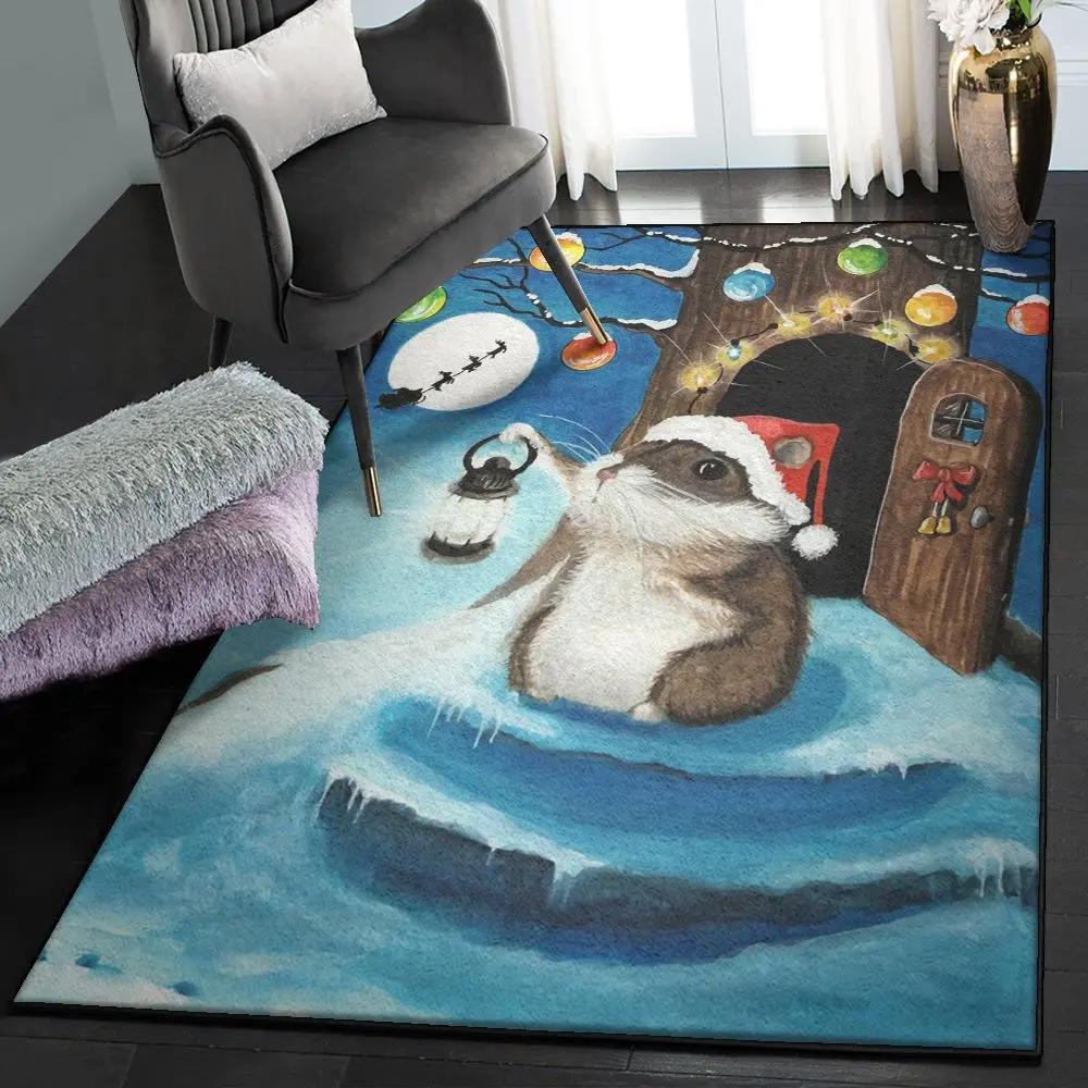 Hamster large area rugs, hamster rug Rectangle Rug