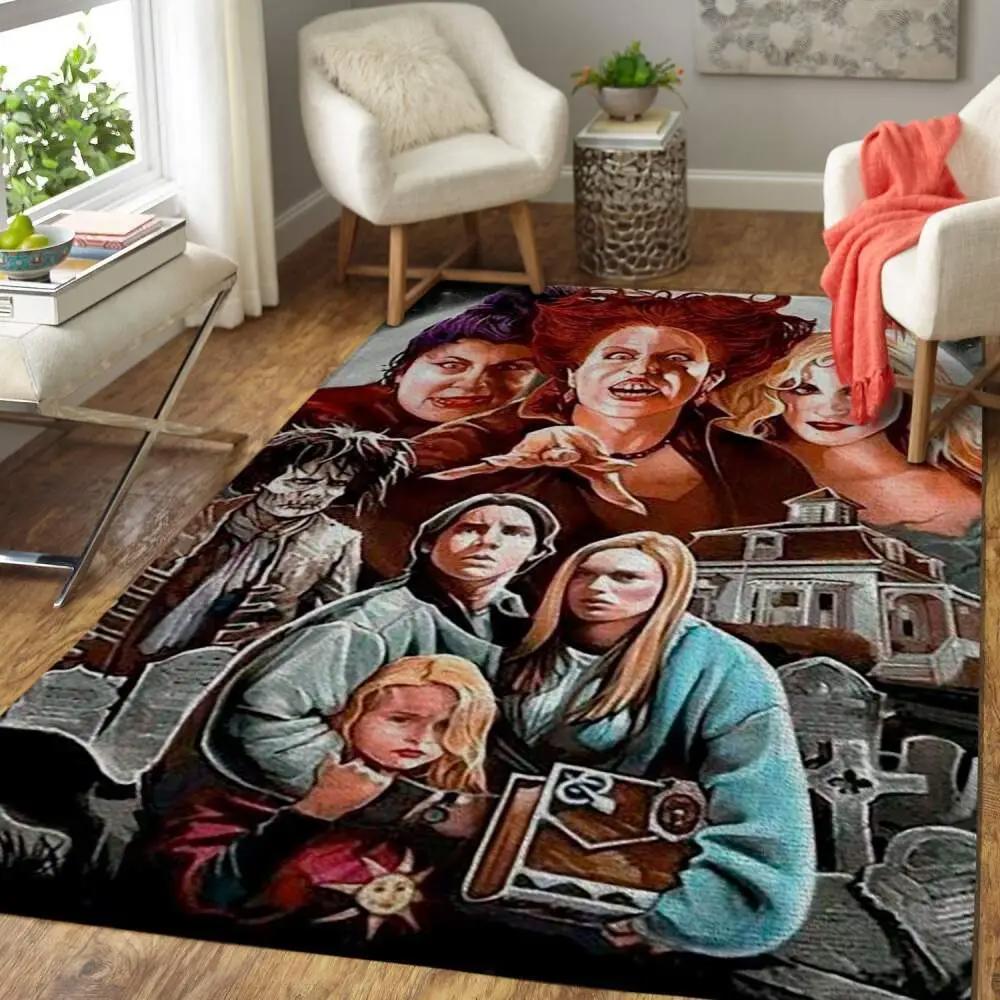 Hocus pocus movie area rugs halloween special version floor decor rcdd81f10153 Rectangle Rug