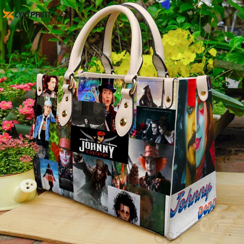 Johnny depp 1 leather bag for women gift 884 Women Leather Hand Bag