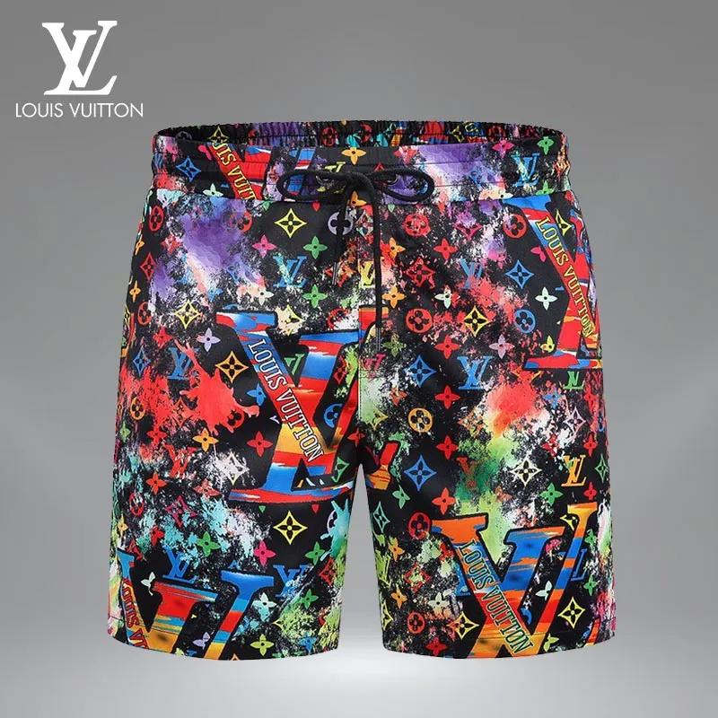 Louis vuitton luxury brand all over print shorts for men 104 Shorts For Ment