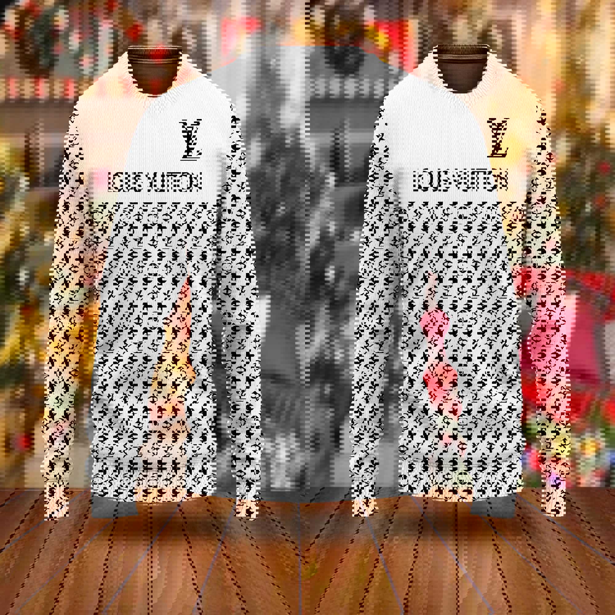 Louis vuitton luxury ugly christmas sweater  hot 2024 style 982 Christmas Ugly Sweater