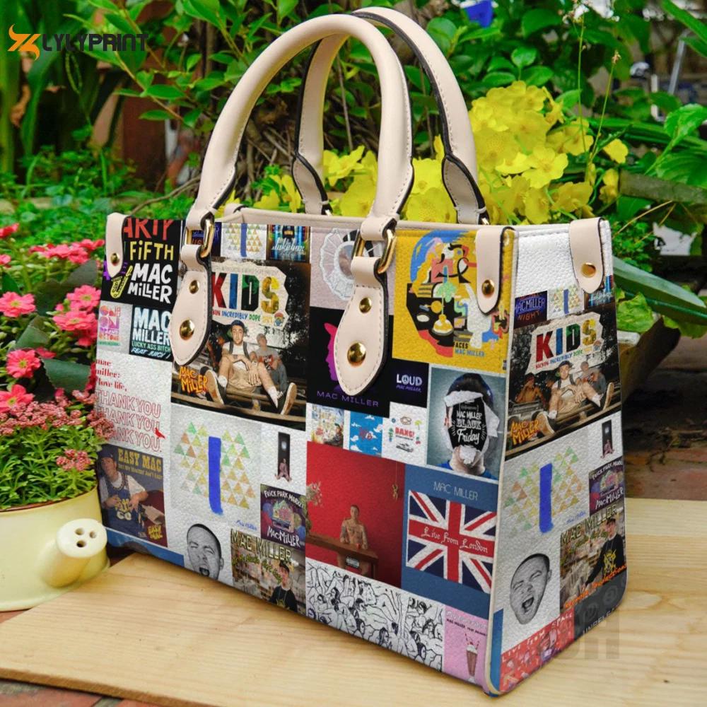 Mac miller leather bag for women gift 1582 Women Leather Hand Bag