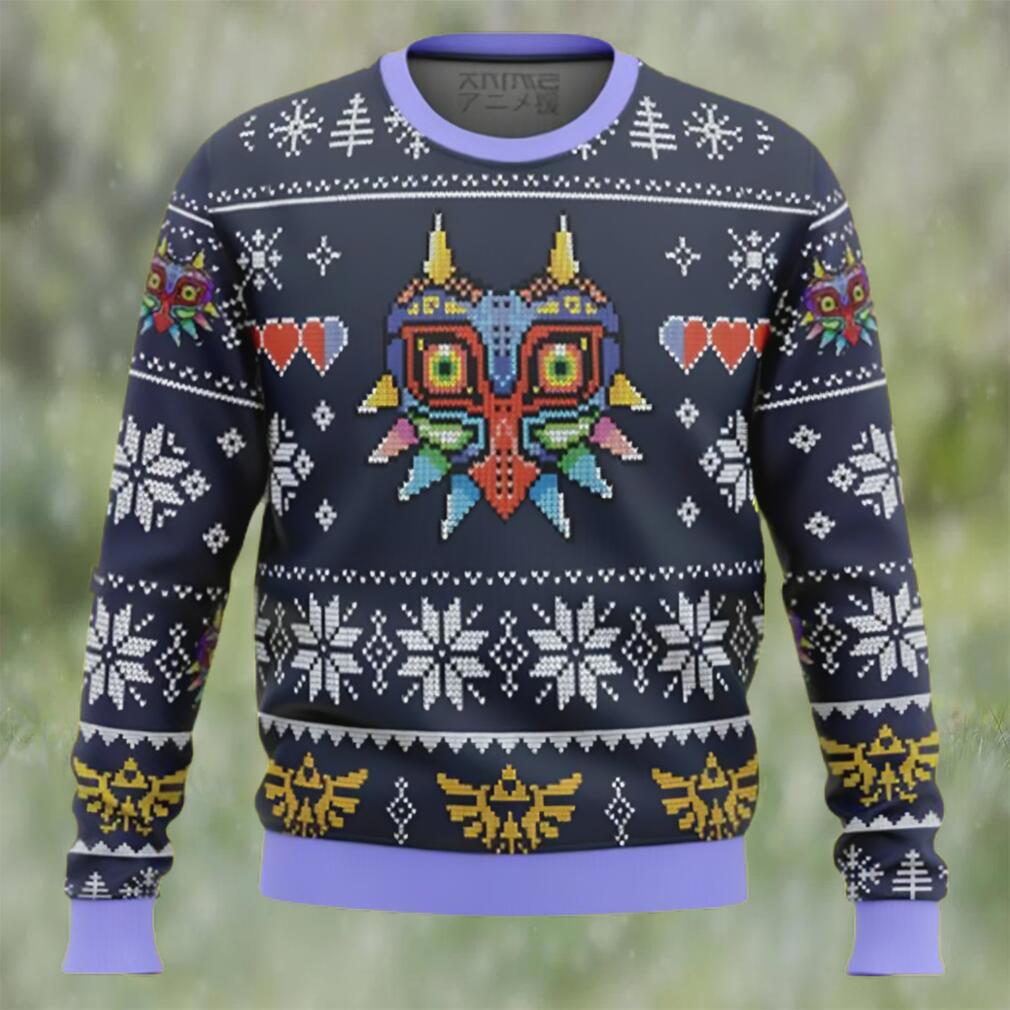 Majora?s mask legend of zelda ugly christmas sweater Christmas Ugly Sweater