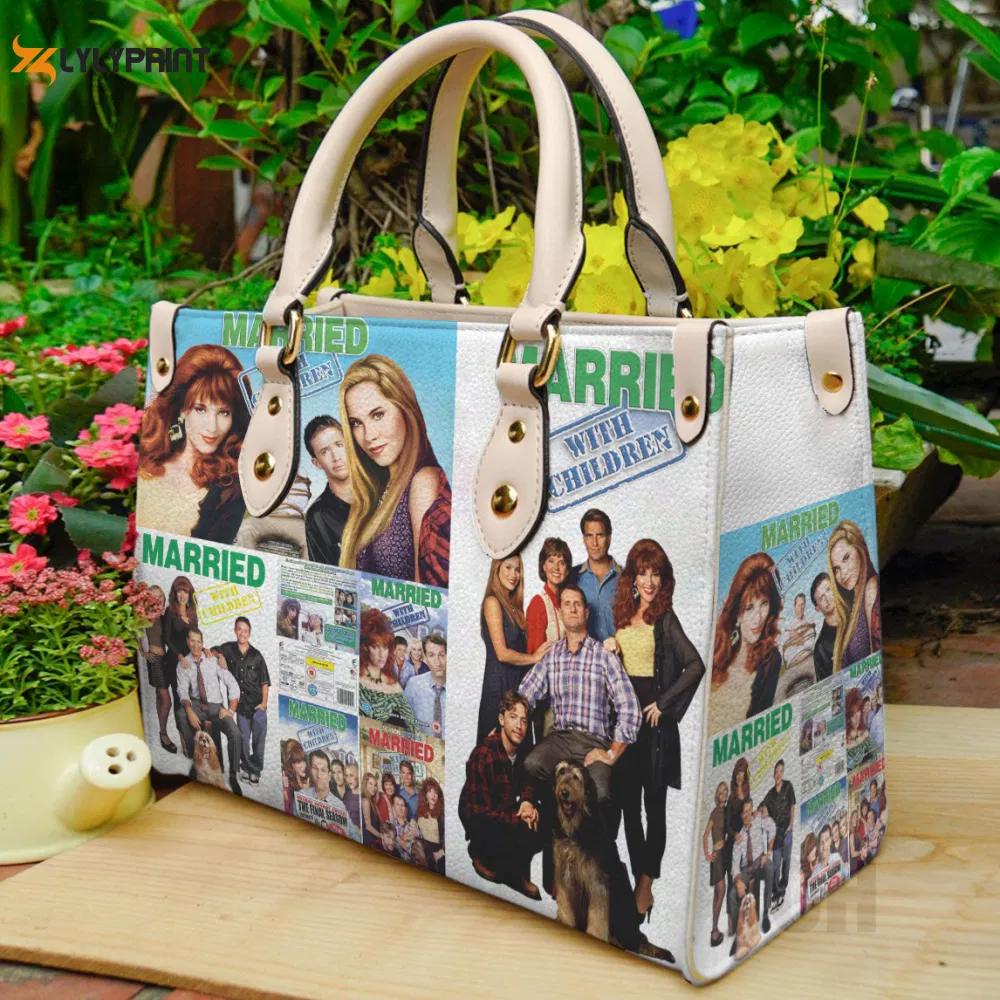 Married with children leather bag for women gift 1907 Women Leather Hand Bag