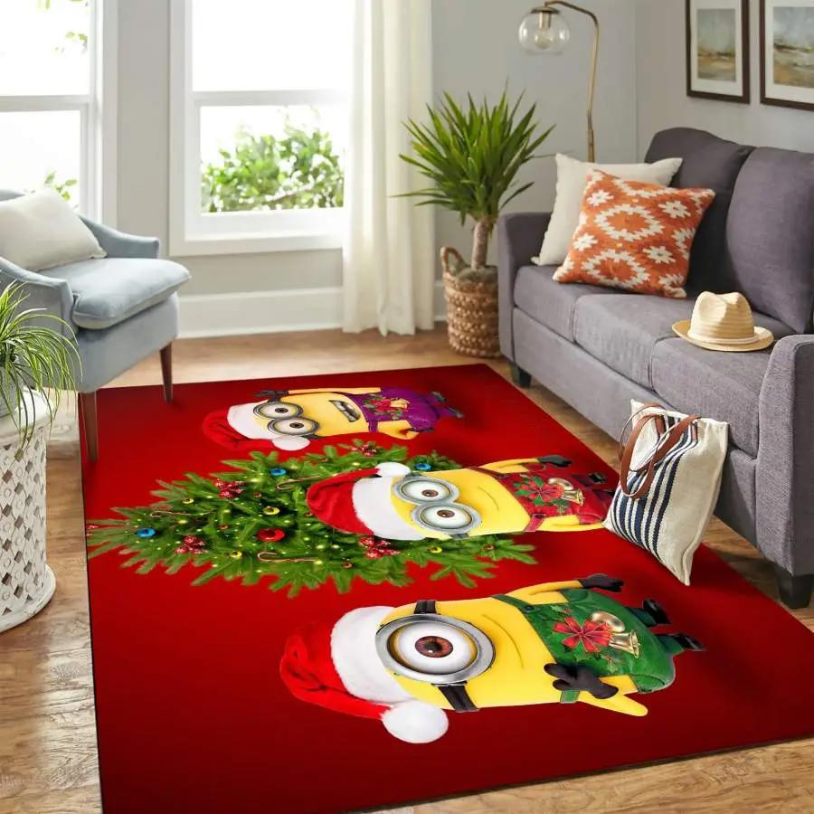 Merry christmas area rug living room rug home decors living room carpet christmas gift floor decor rcdd81f34757 Rectangle Rug