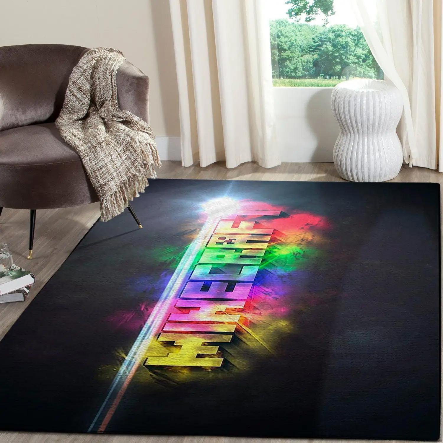 Minecraft area rug video game carpet gamer living room rugs rug regtangle carpet floor decor home decor v212 Rectangle Rug