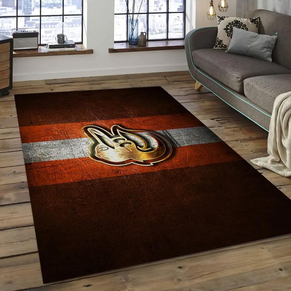 Mlb baltimore orioles baseball team logo rectangle area bo08 Rectangle Rug