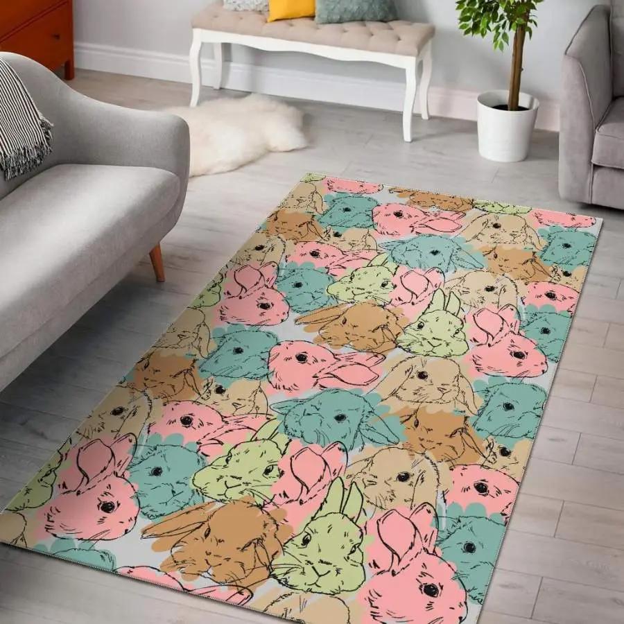 Monopoly area rug living room rug home decor gaming gfd 191205 Rectangle Rug