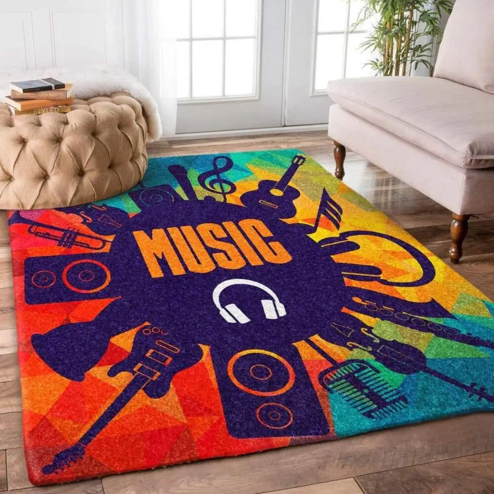 Music color rug rcdd81f19396 area rug living room carpet rug regtangle carpet floor decor home decor Rectangle Rug
