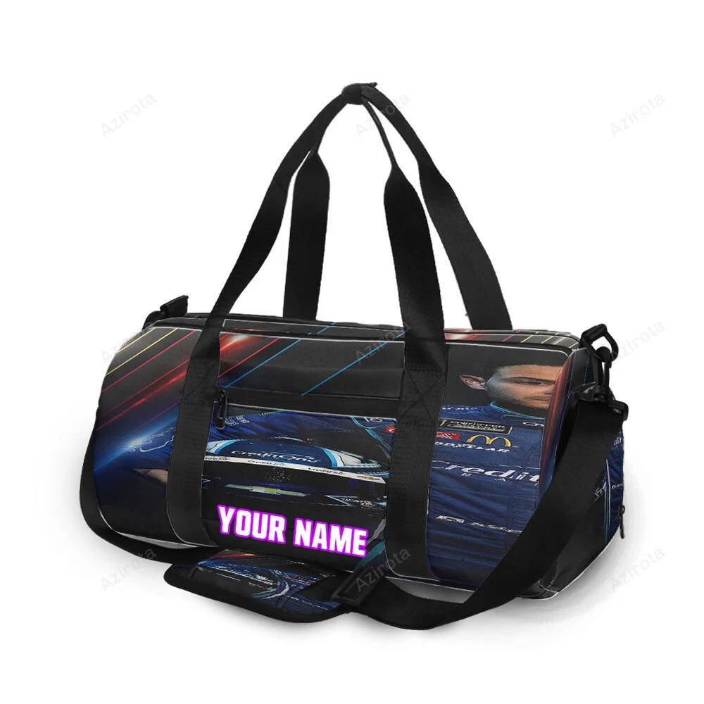 Nascar chip ganassi racing kyle larson1 personalized name travel bag gym bag 65 Travel Bag