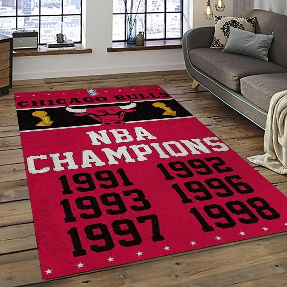 Nba miami heat basketball team logo sport carpet area rug home decor best gift for friends mh82 Rectangle Rug