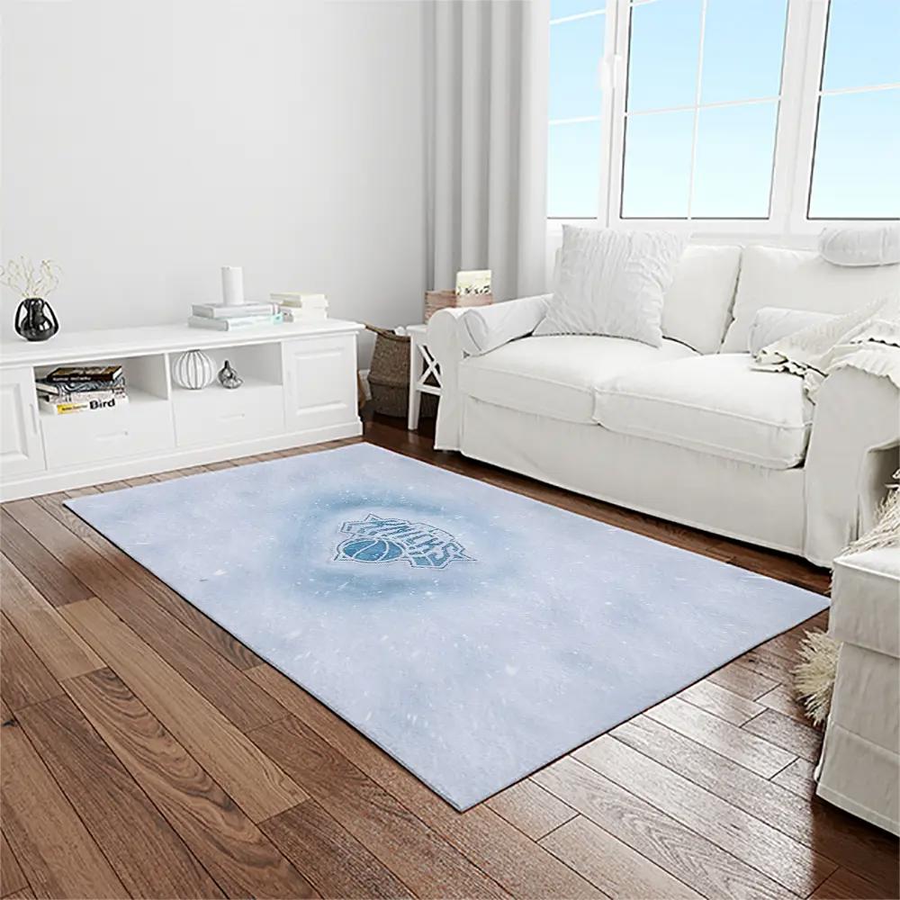 Nba new york knicks basketball team logo rectangle area rug nyk13 Rectangle Rug