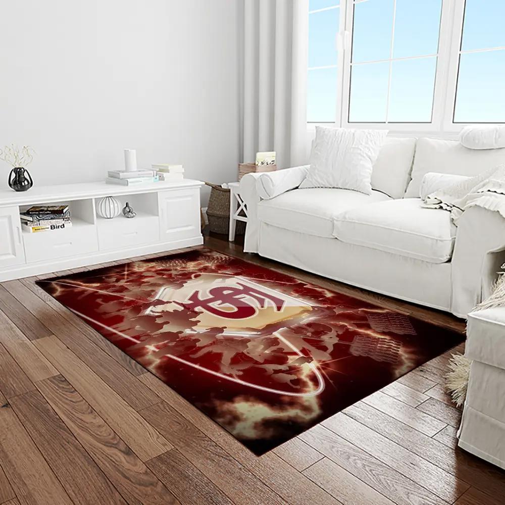 Ncaa florida state seminoles sport basketball and foolball team logo rectangle area rug fss54 Rectangle Rug