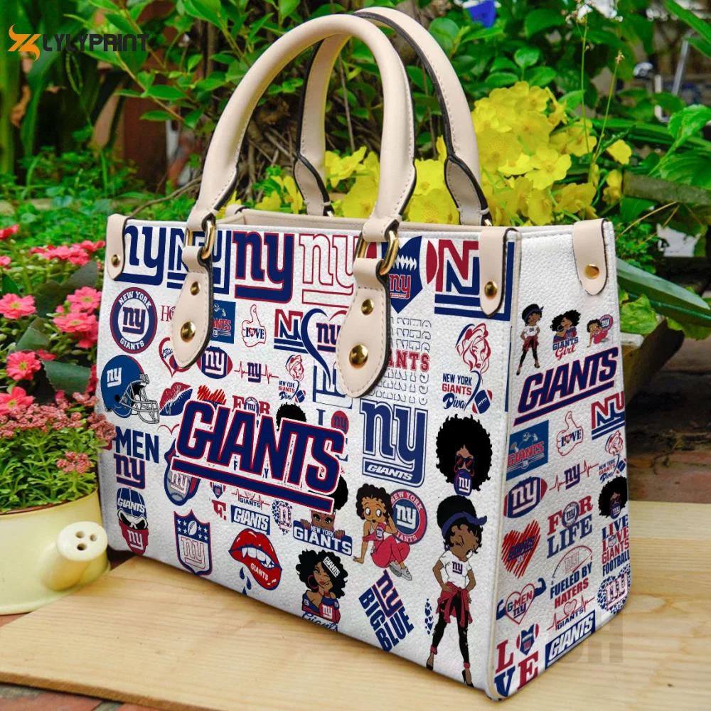 New york giants best leather bag for women gift 2004 Women Leather Hand Bag