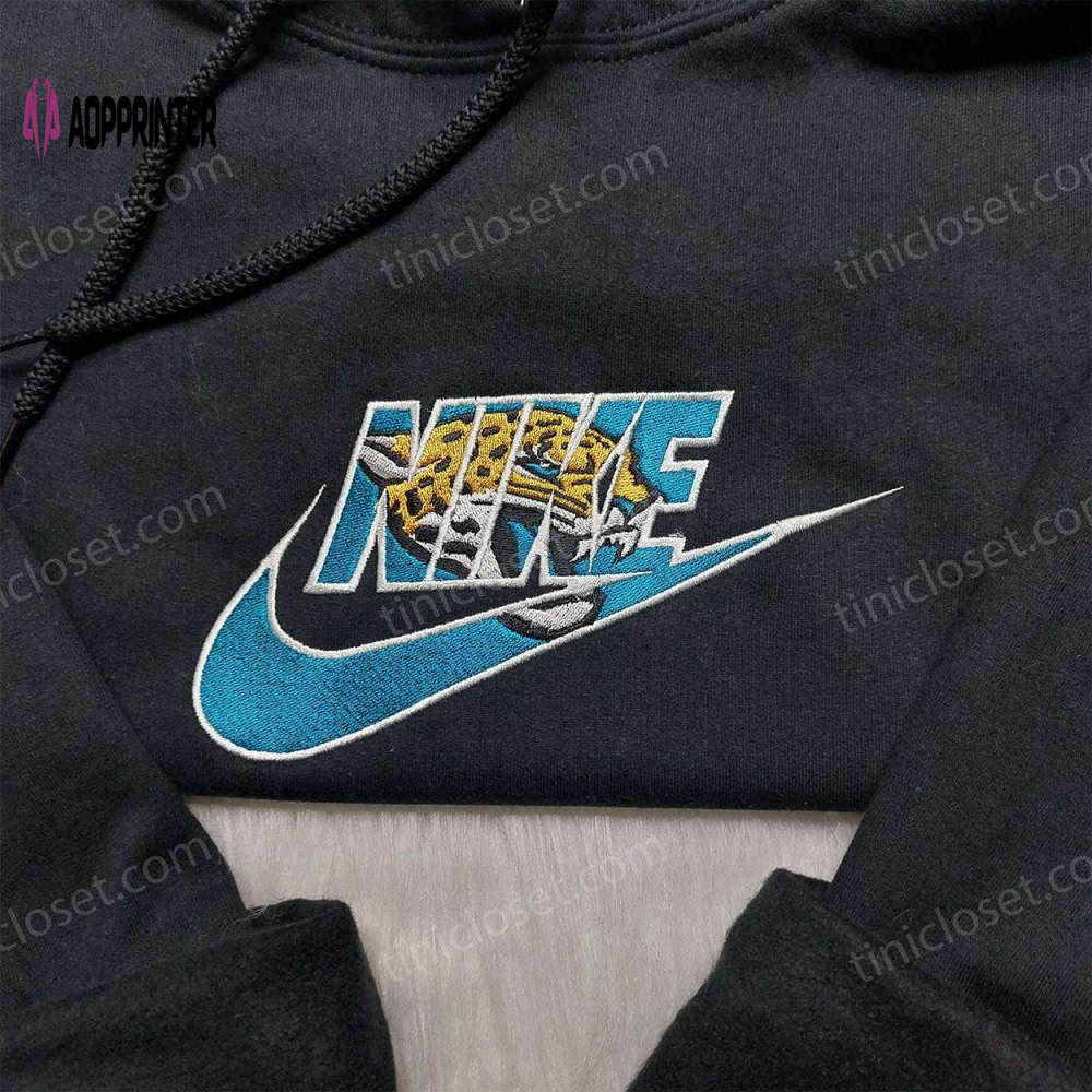 Nike x jacksonville jaguars embroidered shirt nfl fan clothing Embroidered Shirt