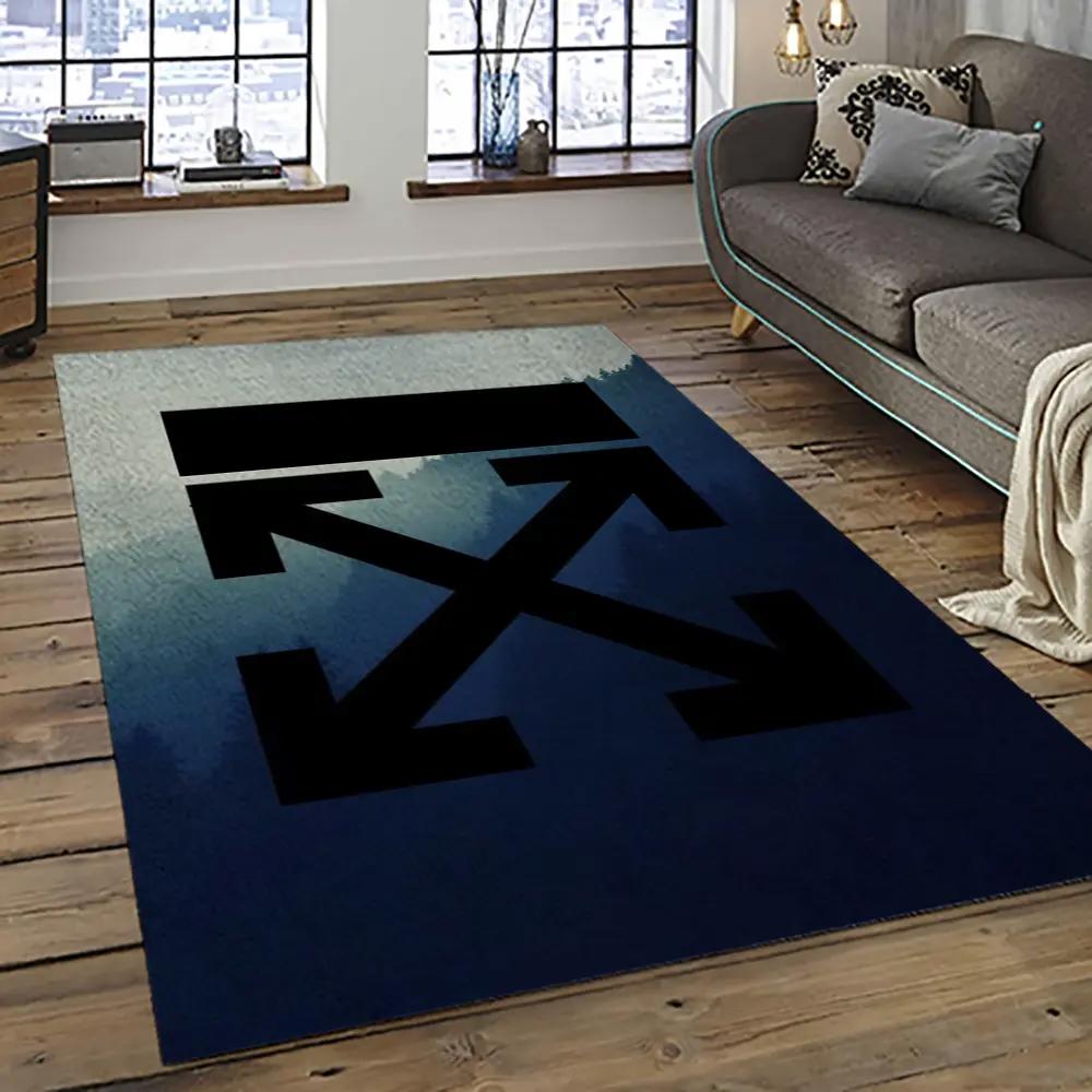 Off white fashion carpet rectangle area rug for living room bedroom decor owt25 Rectangle Rug