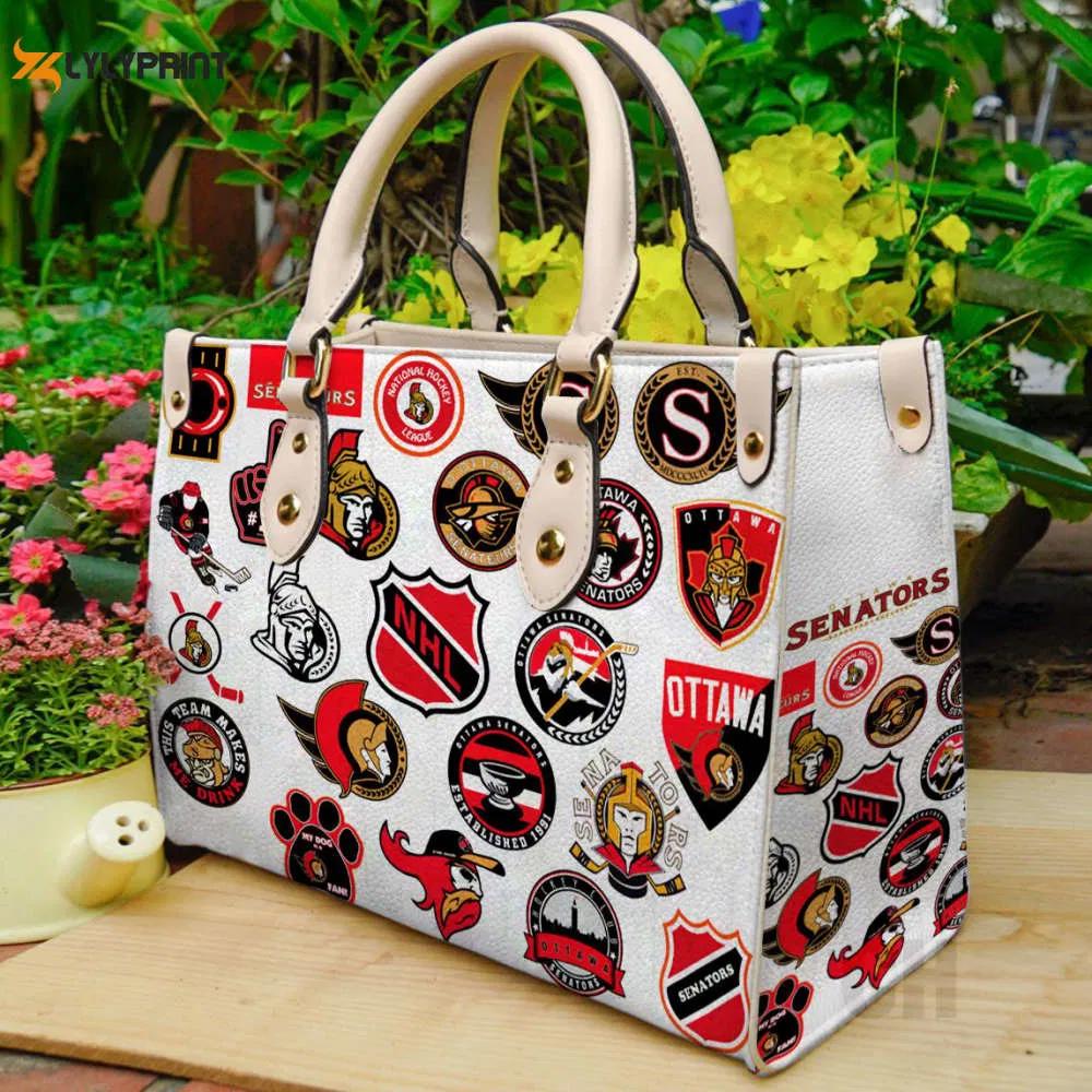 Ottawa senators leather handbag for women gift 2358 Women Leather Hand Bag