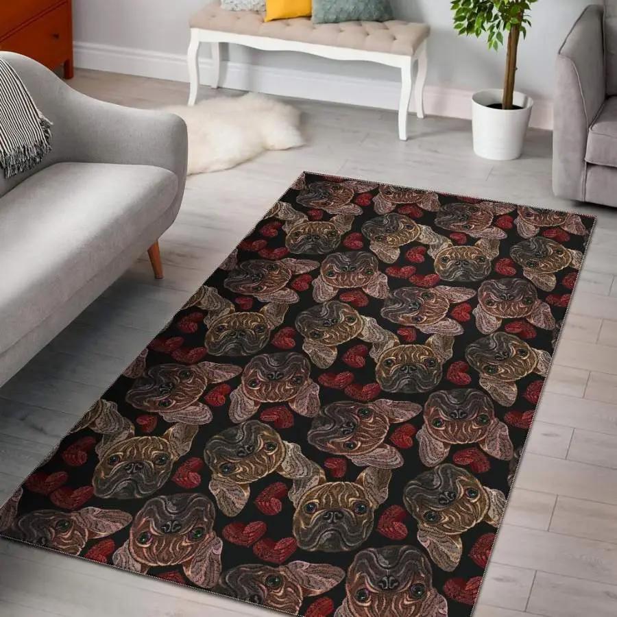 Pattern print colorful pencil area rug living room rug home decor Rectangle Rug