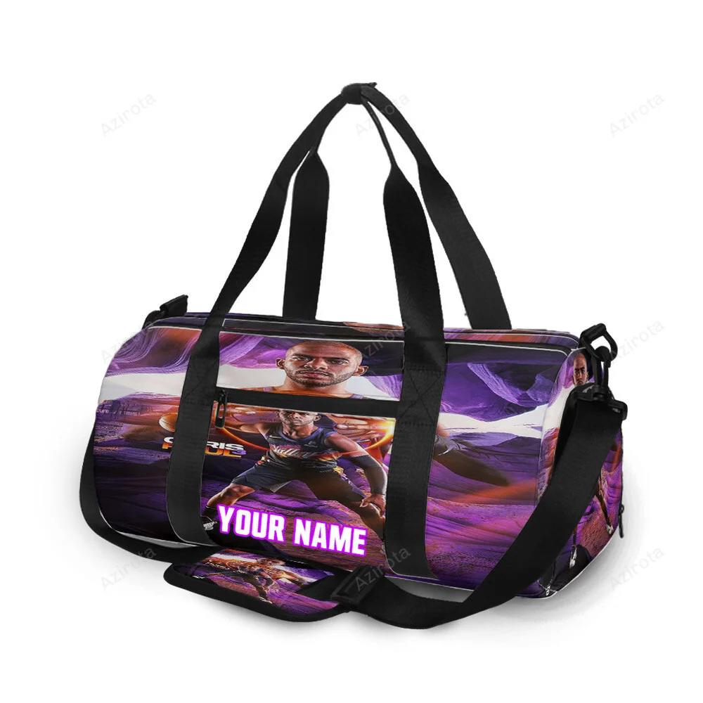 Phoenix suns chris paul v9 personalized name travel bag gym bag 2202 Travel Bag