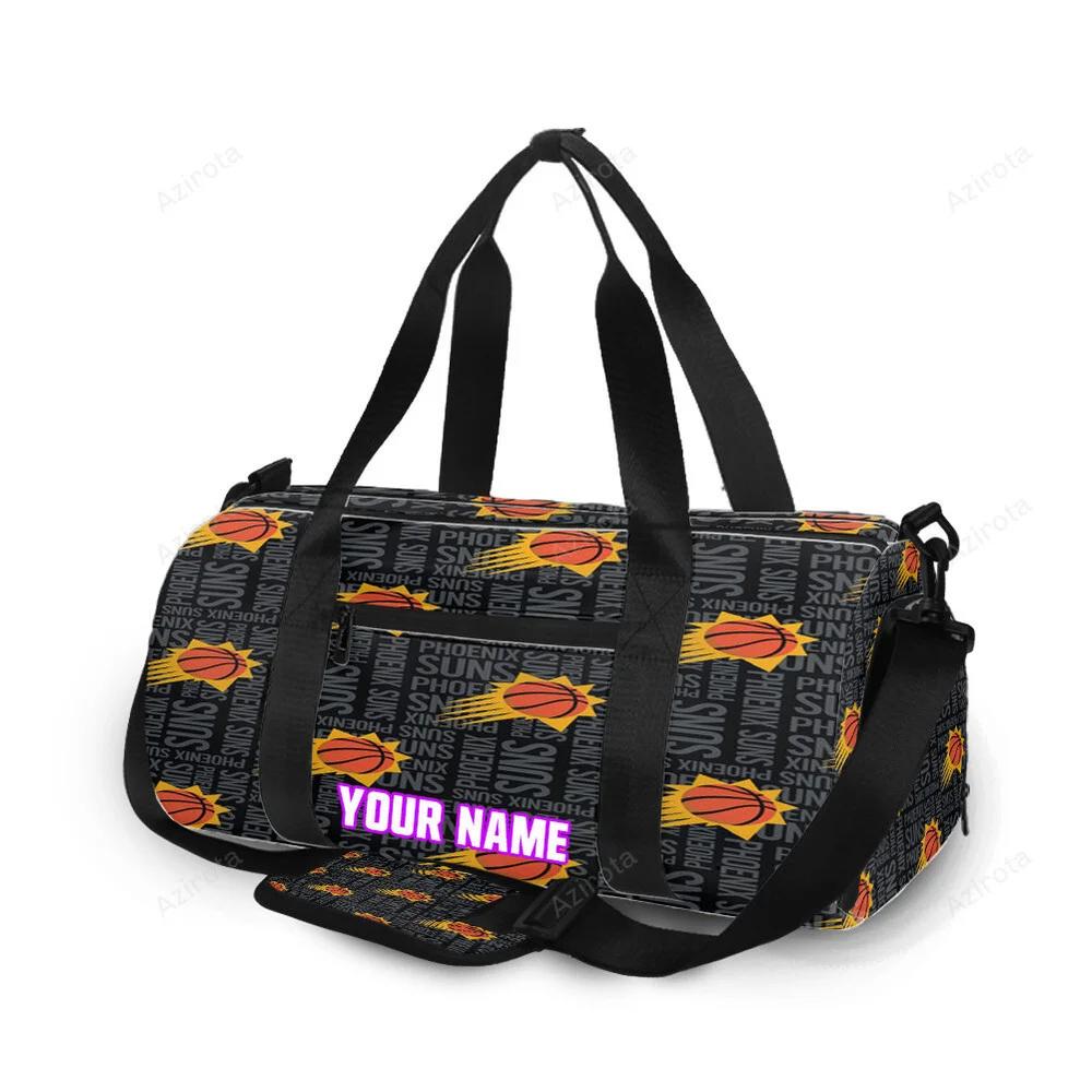 Phoenix suns emblem v2 personalized name travel bag gym bag 2233 Travel Bag