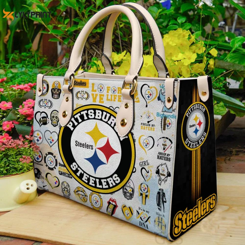 Pittsburgh steelers i0for women giftand leather bag for women gift 2246 Women Leather Hand Bag