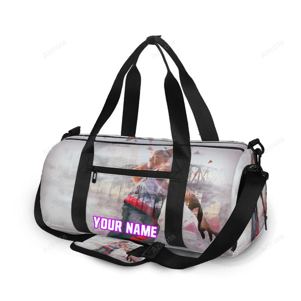 Portland trail blazers cj mccollum4 personalized name travel bag gym bag 2295 Travel Bag