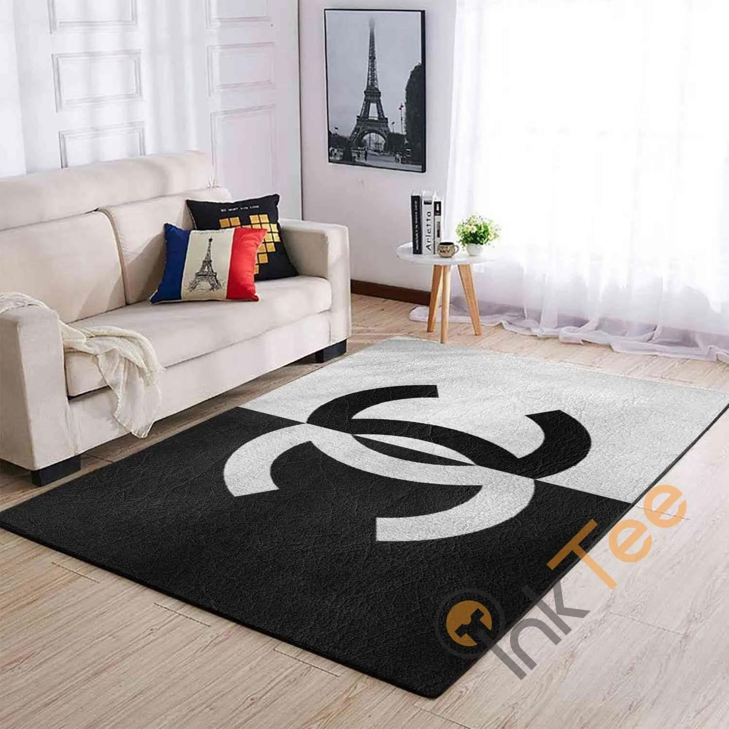 Rugs in living room and bedroom chanel area amazon best seller sku 3860 rug Rectangle Rug
